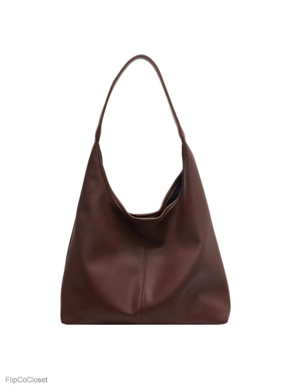 Slouchy Hobo Tote Faux Leather Shoulder Bag Set
